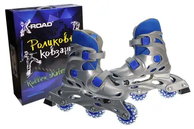 Ролики X-ROAD розсувні сині, розмір S (31-34) PW120 р.44*36*11,5см купити