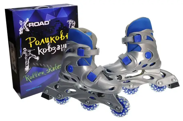 Ролики X-ROAD розсувні сині, розмір S (31-34) PW120 р.44*36*11,5см купити