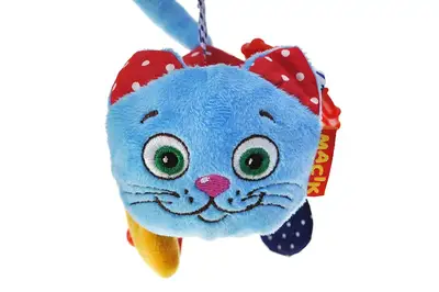 Брязкальце підвіска MC110305-01 "Котик" м'яке Масік купити