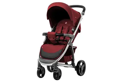 Коляска прогулянкова CARRELLO Vista CRL-8505 Ruby Red в льоні купити