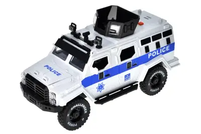 Машина поліція RJ9808A інерційна, озвучена, зі світлом, в коробці YG Toys купити