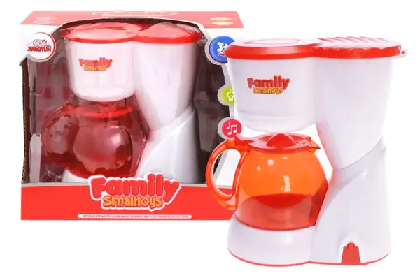 Кавоварка озвучена, зі світлом, в коробці 8803-3 р.21*12*19см. купити