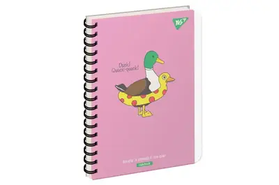 Зошит для записів YES В6 144 арк. пласт. обкл. Duck купити