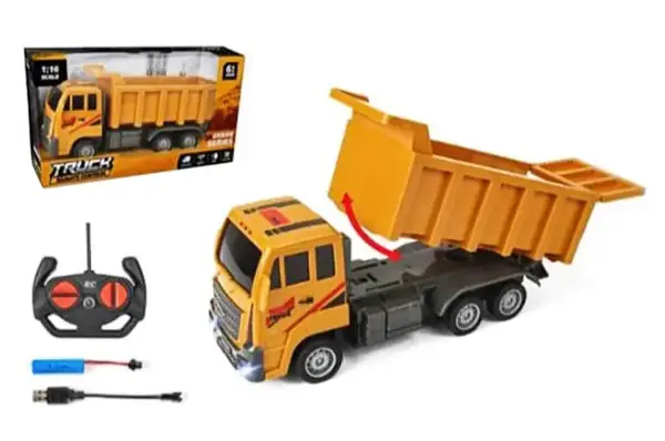 Вантажівка на радіокеруванні, акумулятор, в коробці 26968-3A р.25*8*16,5см купити