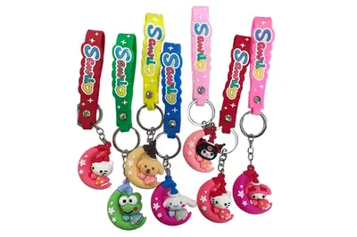 Брелок в наборі "Мультик" 12 шт в упаковці, в асортименті (ціна за шт) купити