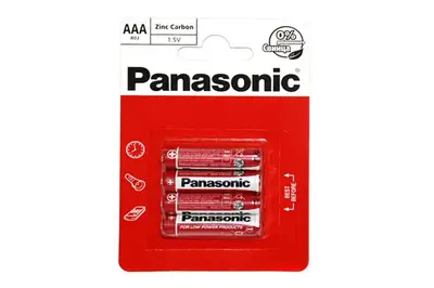 Panasonic сольова LR03 4 шт. блістер купити