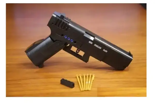 Конструктор "Пістолет G18" 336дет. 670010 р.33*6*21см купити недорого в Україні, фото 4