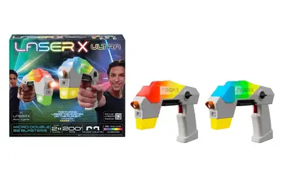 Ігровий набір для лазерних боїв - LASER X ULTRA MICRO ДЛЯ ДВОХ ГРАВЦІВ 87551 купити