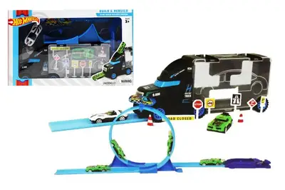 Машина-трек з запуском і коробці 8839 р.35,5*10*21,5см купити