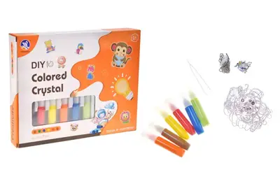 Набір для творчості з гліттером і кристалами в коробці 2041 (Н) р.24,5*4*19,5см купити