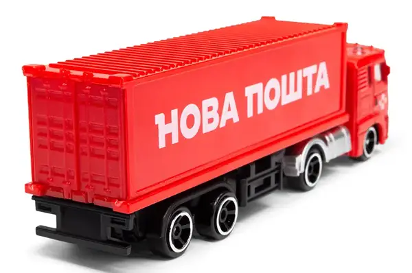 Автомодель 250416CG Фура Нова пошта купити недорого в Україні, фото 2