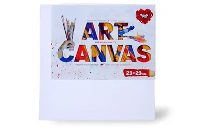 Полотно для малювання AC-23х23 "Art Canvas" р.23x23 см. DANKO Полотно для малювання AC-23х23 "Art Canvas" р.23x23 см. DANKO купити
