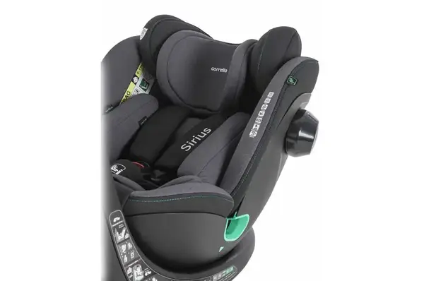 Автокрісло CARRELLO Sirius CRL-8808 Harbor Grey i-Size 40-150см ISOFIX, поворот купити недорого в Україні, фото 4