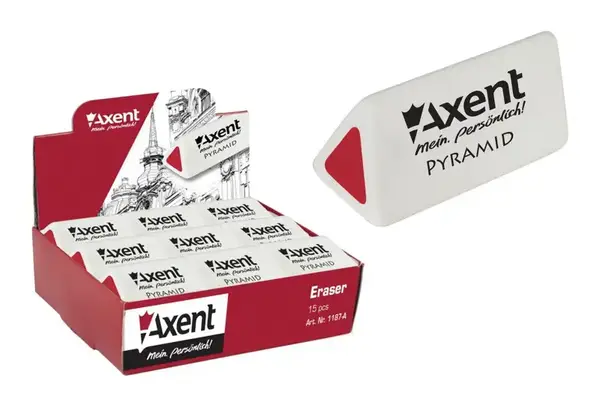 ГУМКА Axent 1187-A м'яка Pyramid (27шт.) купити
