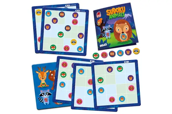 Магнітна гра RK2150-01 Roter Käfer Судоку Тварини VladiToys купити недорого в Україні, фото 3