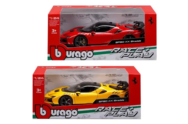 Машина 18-26032 "FERRARI SF90 XX STRADALE" 1:24 із серії "R&P" BBURAGO купити