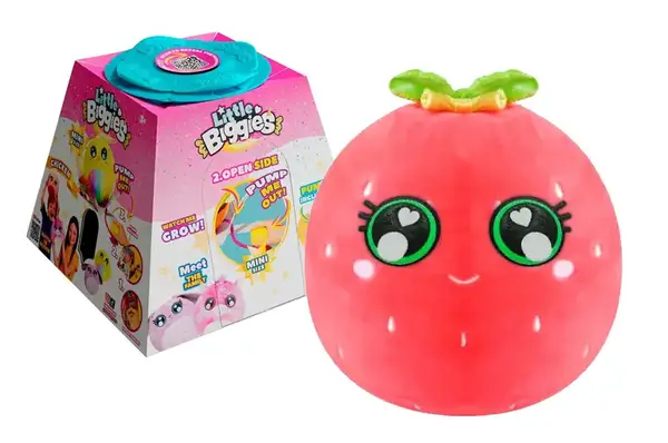 Ігровий набір BIGGIES серії "Little Foodies" W2 - ПОЛУНИЦЯ (надувна іграшка, насос) BIG002-ST купити