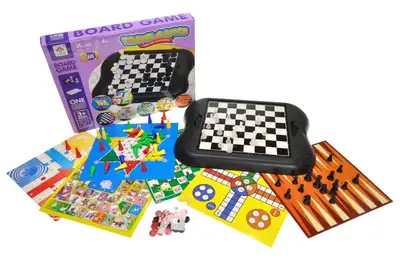 Шахи 8в1 в коробці JF378-29 р. 28,5*22,3*3,3 см купити