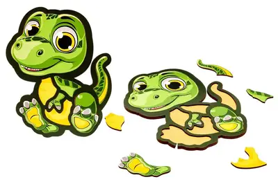 Пазл-складалка "Динозаврик" Puz-22970 PuzzleOk купити