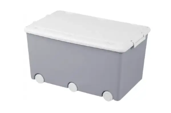 Контейнер з кришкою 58x38x33 см PW-001-106 сірий TEGA купити