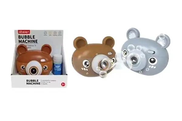Бульбашкова машина "Фотоапарат ведмедик" в коробці 99013 р.18*17*7,8см купити