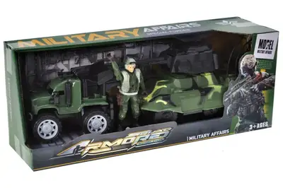 Машина 7-3 військова з набором, в коробці р.35,5x10x14 см YG Toys Машина 7-3 військова з набором, в коробці р.35,5x10x14 см YG Toys купити