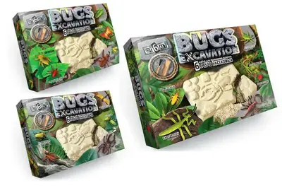 Набір для розкопок BEX-01-05U,06U "BUGS EXCAVATION" жуки DANKO купити