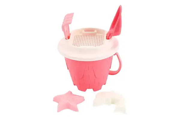 Набір для гри з піском 1553 "Замок" рожевий ТЕХНОК купити