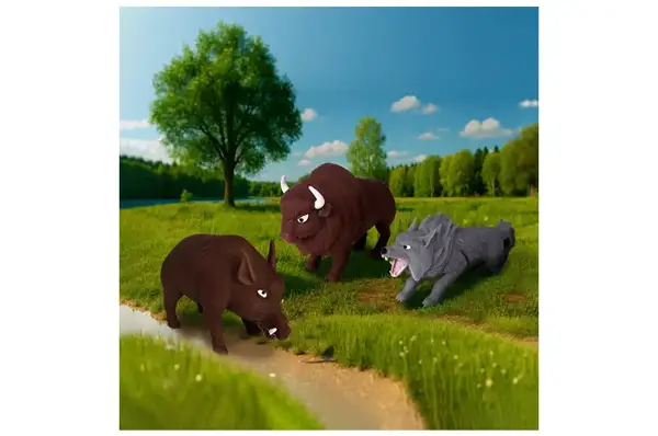 Стретч-іграшка у вигляді тварини 1/CN25 "ТВАРИНИ УКРАЇНИ" в дисплеї #SBABAM купити недорого в Україні, фото 4