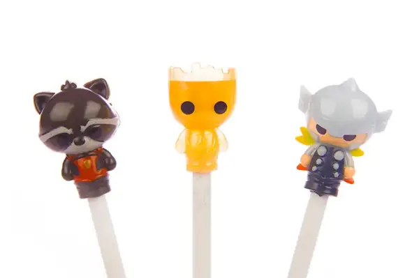 Набір колекційних фігурок-топерів SAMBRO серії "Bop n Tops"–МАРВЕЛ (3 фігурки, в асортименті) купити недорого в Україні, фото 2