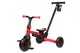 Триколісний біговел 3 в 1 Maraton Tri-cycle Cruiser Milano 001 red з батьківською ручкою купити недорого в Україні, фото 59148