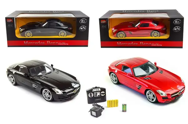 Машина Mercedes-Benz SLS на рідокеруванні 2024 акумулятор, короб. 34*15*9см купити