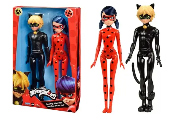 Набір ляльок 50275 "ЛЕДІ БАГ І СУПЕР-КІТ" серії "Basic" – ЛЕДІ БАГ І СУПЕР-КІТ купити