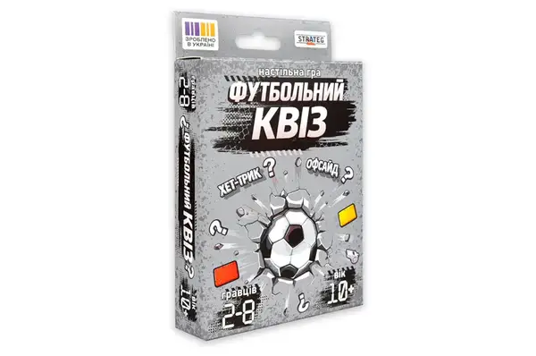 Настільна гра 31205 Футбольний Квіз Strateg купити