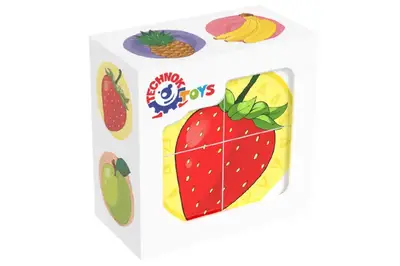 Набір кубиків 1332 "Фрукти" ТЕХНОК купити