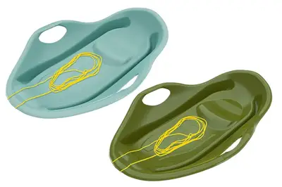 Санки льодянка 9642 №5 з шнурком, хакі, ментолові ТЕХНОК купити