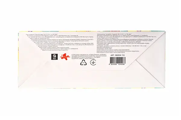Пакет паперовий M QB004-112 "Губка Боб. Друзі" р.27x33x11 см qbee купити недорого в Україні, фото 4