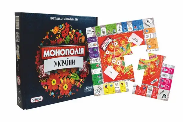 Настільна гра "Монополія України" 7008 STRATEG купити