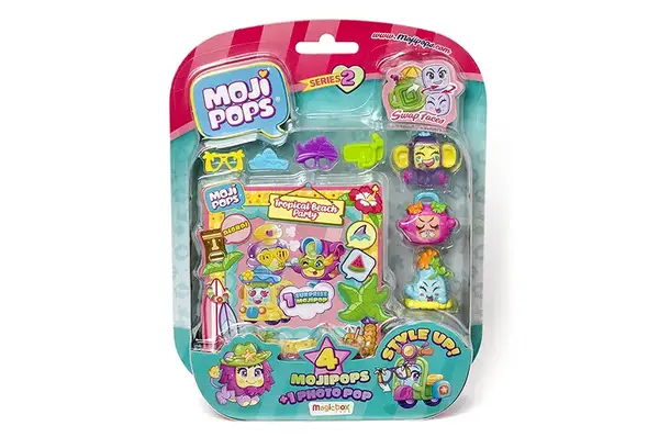 Ігровий набір MOJI POPS S2 – ФОТОСЕСІЯ (4 фігурки, аксесуари) PMP2B416IN00 MAGIC BOX MOJI POPS купити недорого в Україні, фото 2