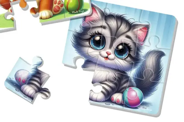 М'які пазли "Котик та песик" VT1102-37 Vladi Toys купити недорого в Україні, фото 4