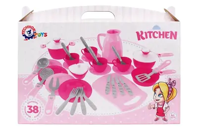Кухонний набір 3275 "Набір №4" в коробці, 38 предметів ТЕХНОК купити