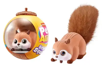 Інтерактивна іграшка 9565E PETS ALIVE S1 – БІЛОЧКА (коричневий) купити