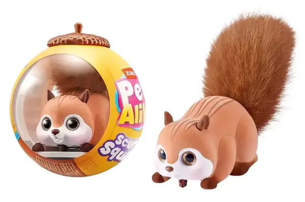 Інтерактивна іграшка 9565E PETS ALIVE S1 – БІЛОЧКА (коричневий) купити