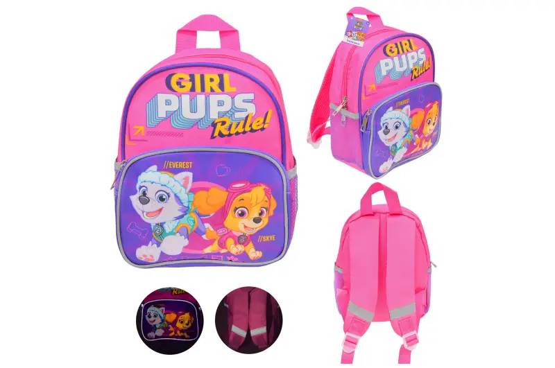 Дитячий рюкзак Paw Patrol PL82310 Скай та Еверест, світловідбиваючі стрічки 18*10*25 см купити