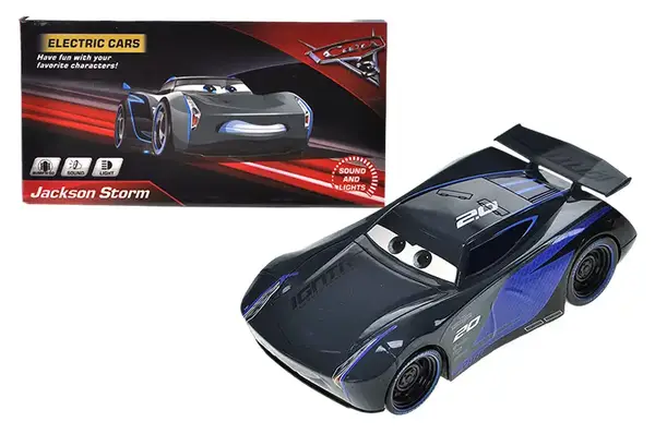 Машина за мотивами мультфільму музична зі світлом, в коробці 17616-42DD р.19*10*6см. купити