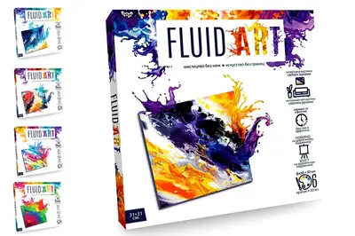 Набір для творчості FA-01-01,02,03,04,05 "Fluid ART" DANKO купити