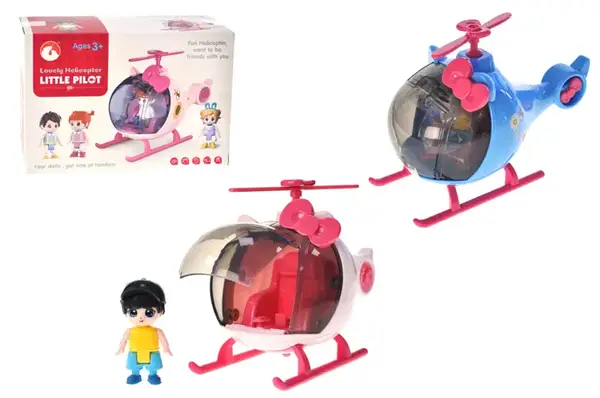 Вертоліт з лялькою в коробці G0028 р.17*8,5*11,5см купити