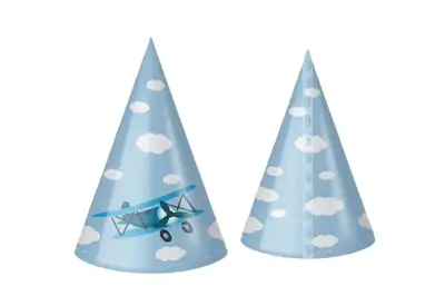 Ковпачок паперовий Твоя Забава "Літачок" блакитний 10шт купити