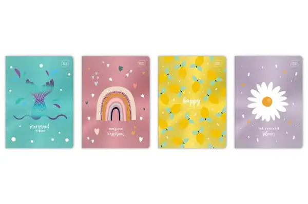 Зошит Metallic 326744 А5, 32 л.,євро-формат купити