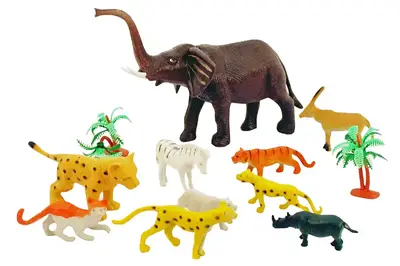 Набір диких тварин в кульку A586 р.25x17см YG TOYS купити